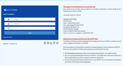 Desktop Screenshot of eclaims.com.my
